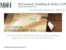 Tablet Screenshot of ip-lawyers.com